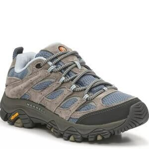 Merrell MOAB 3 Oxford Hiking Shoes Women’s 7.5 Taupe Gray Blue NIB